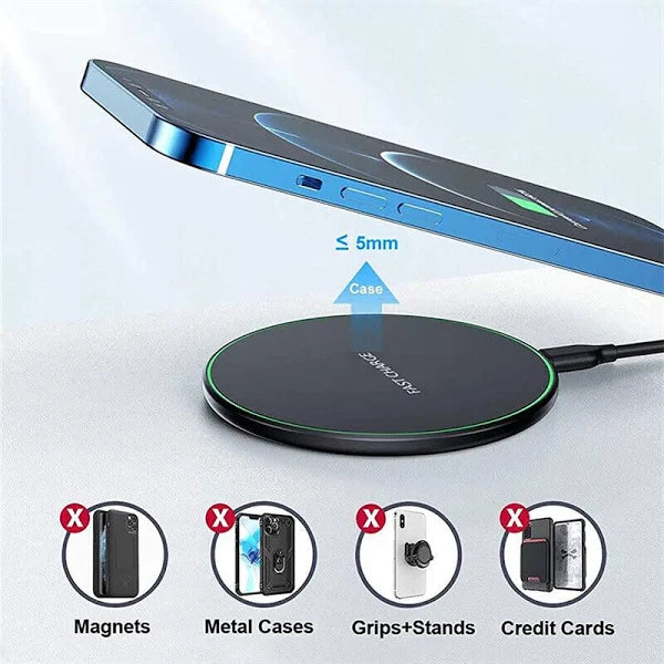 Wireless Fast Charger For IPhone And Android Wireless Fast Charger For IPhone And Android